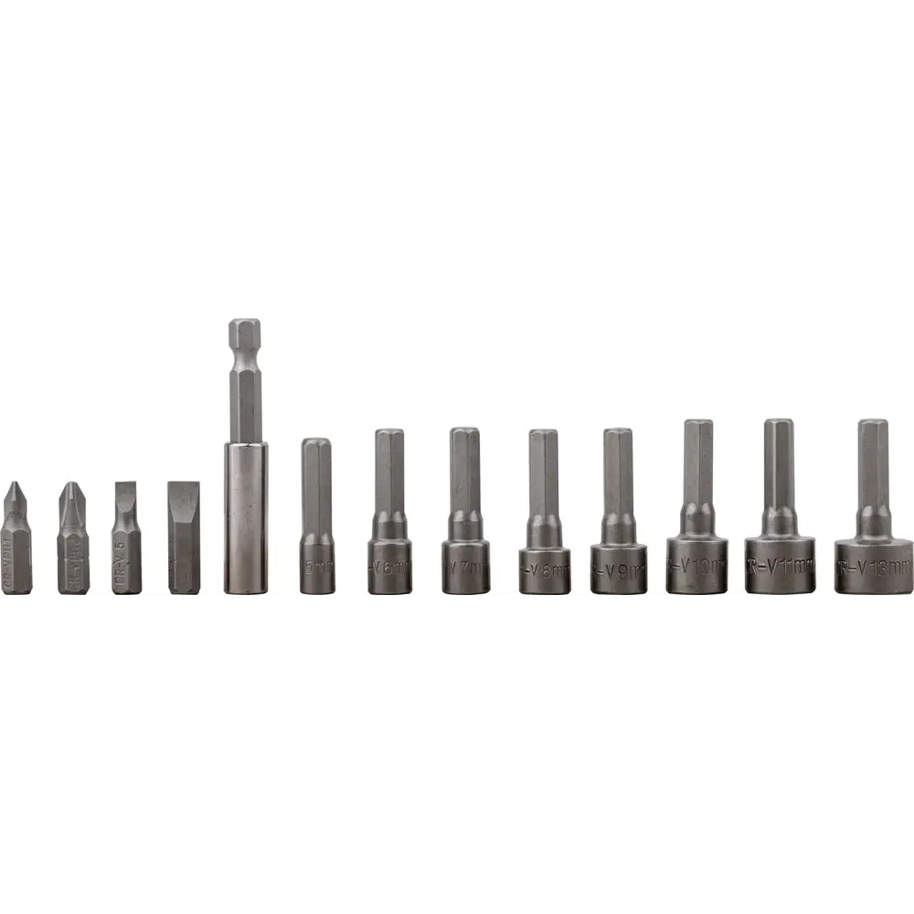 Набор бит и головок Fit 57913, 13 шт STLM-2153049