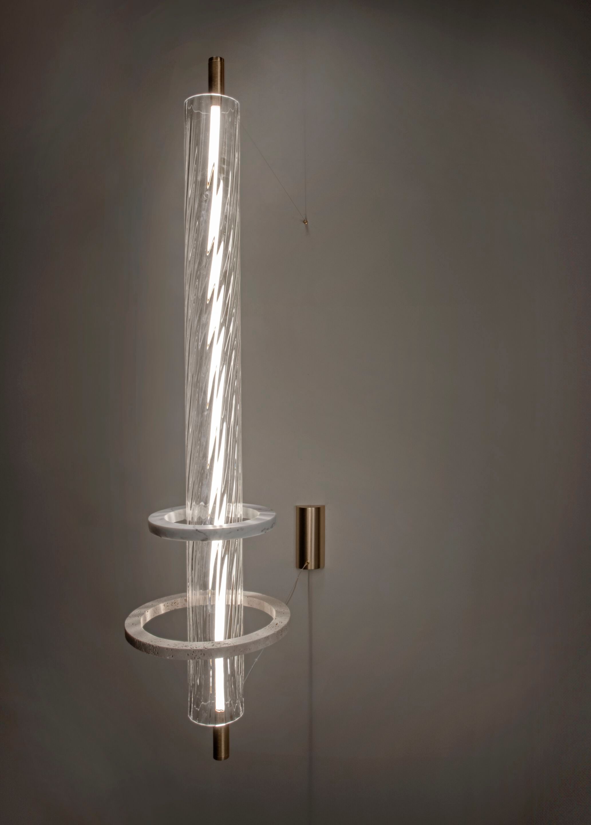 Стеклянный подвесной светильник Patrizia Volpato ORBITE ARCH-00141639 - Вид №11