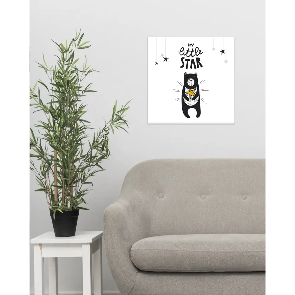 Картина на холсте «Маленькая звезда» 30x30 см 82402314 STLM-2096501 Santreyd  - Вид №3
