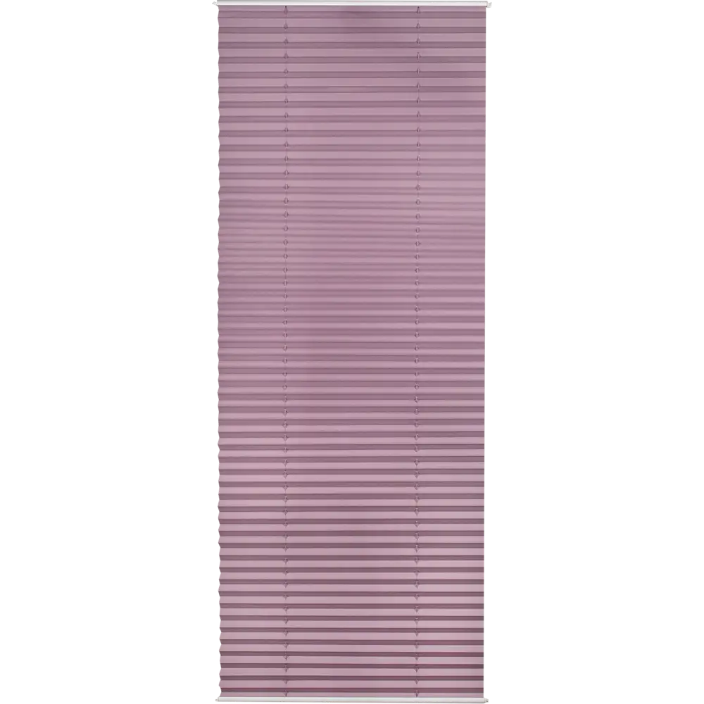 Штора плиссе «Плайн», 60х160 см, текстиль, цвет сиреневый Santreyd STLM-2044578