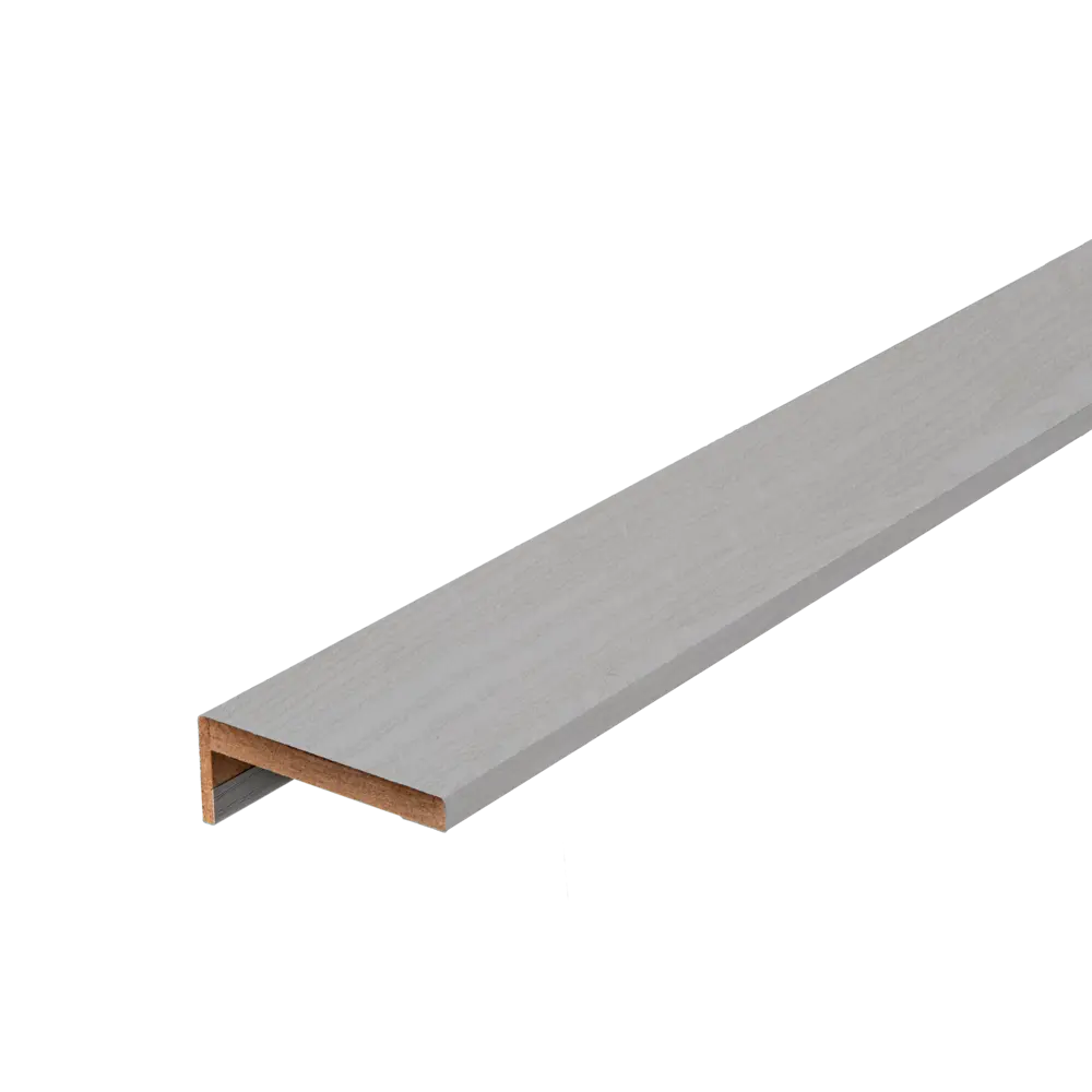 Комплект наличников телескопических Аккорд 2150x70x8 мм Hardflex цвет серый 5 шт PORTIKA STLM-2137908