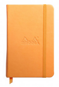 488392 Блокнот "rama" А6, 96 листов, в линейку, оранжевый Rhodia