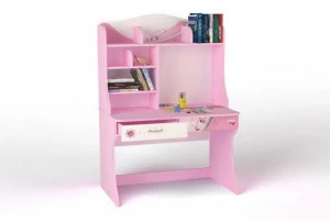 Стол с надстройкой ABC-KING Princess розовый
