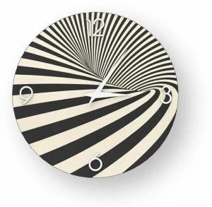 LIGNIS® Настенные часы из инкрустированного дерева Dolcevita abstract 10.076
