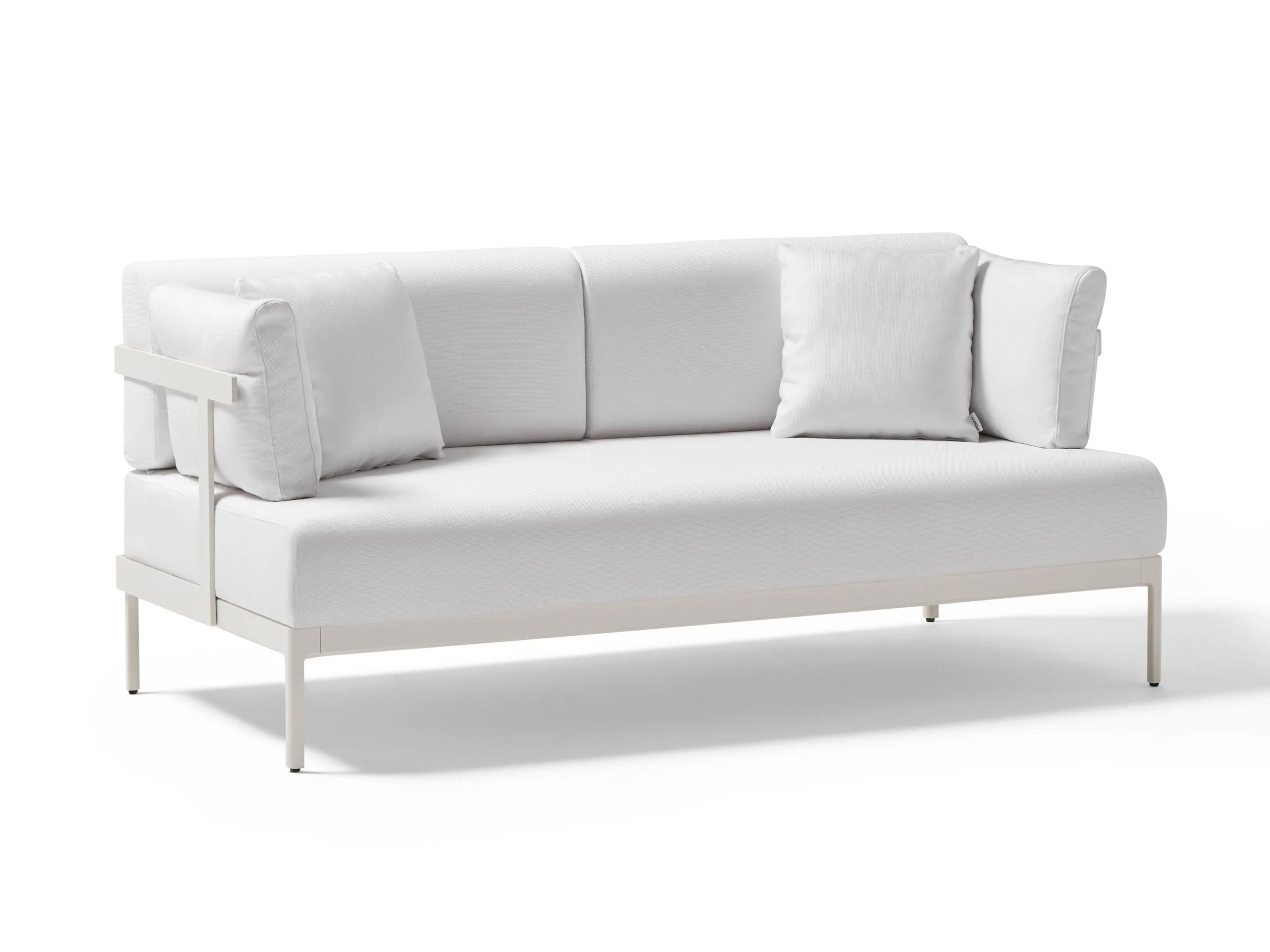 2-местный алюминиевый садовый диван с порошковым покрытием и тканью POINT Legacy ARCH-00023519