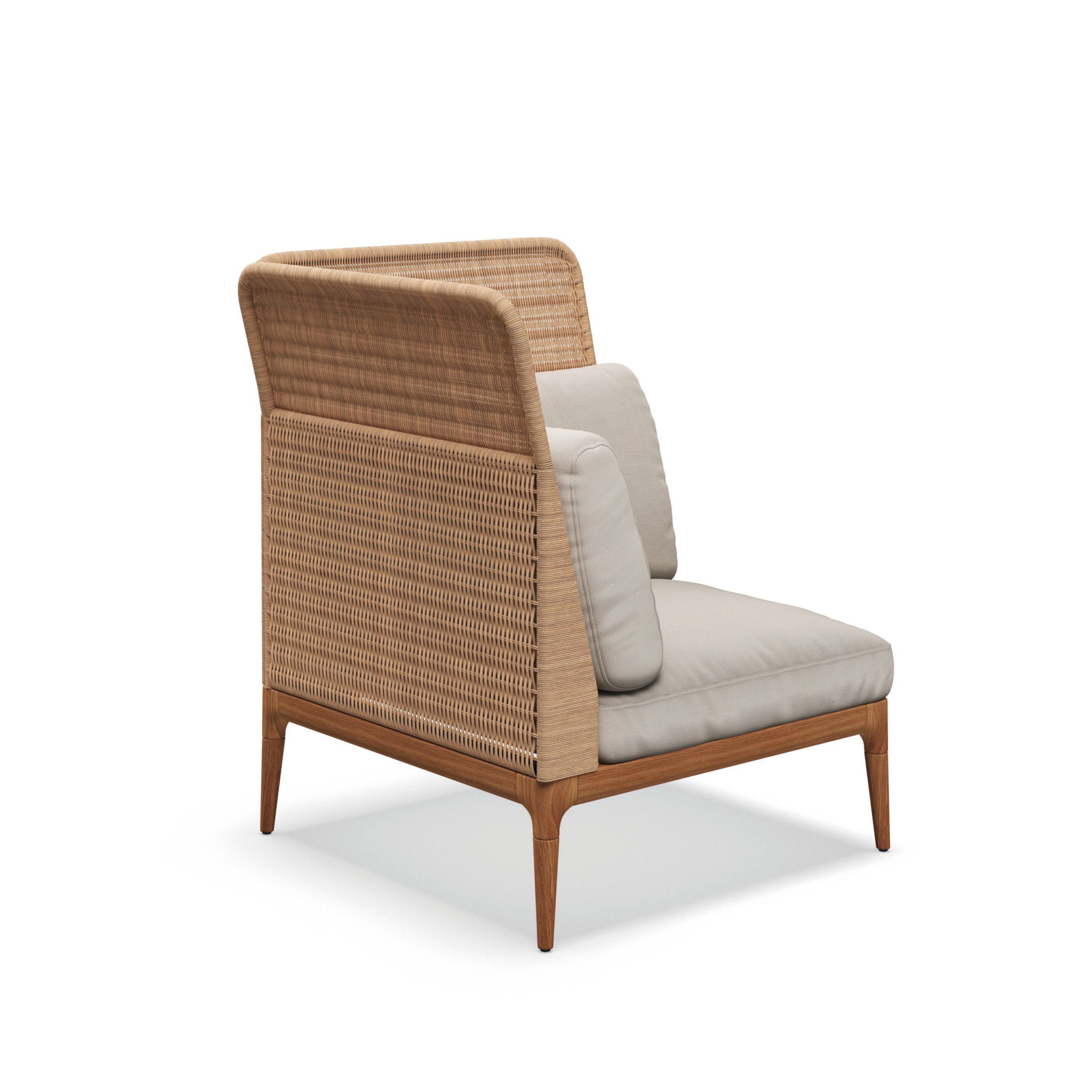 Плетеный и тканый модульный садовый диван Gloster ARCH-00081023 - Вид №18