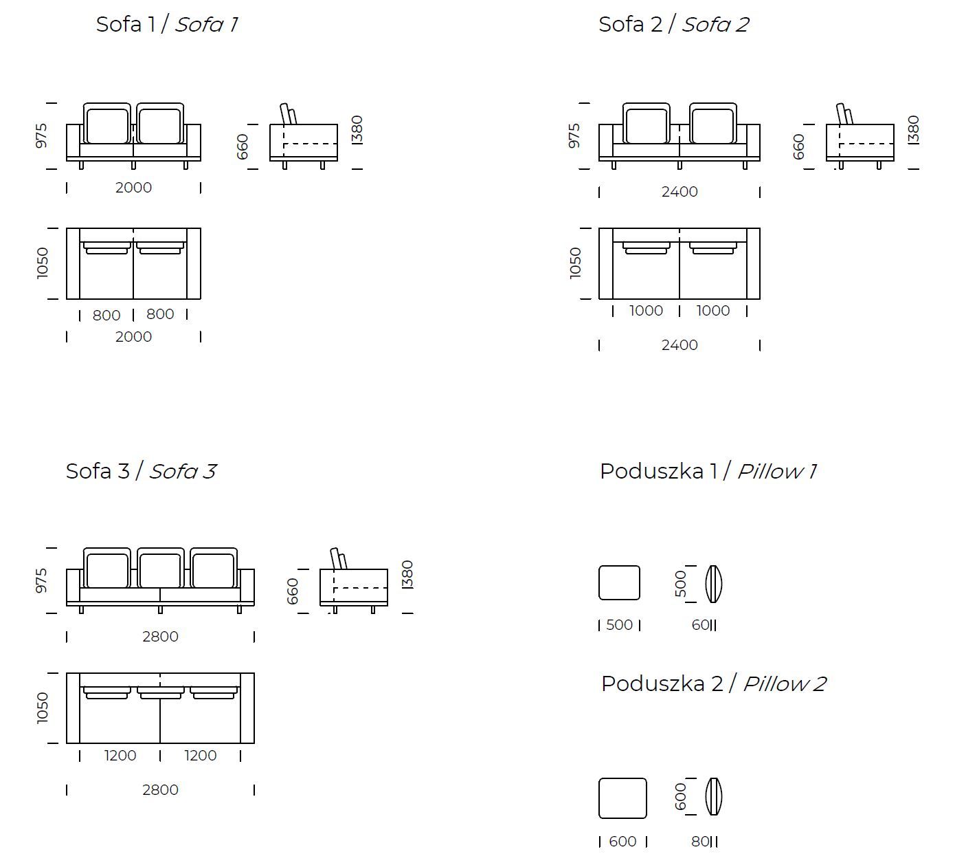 Секционный диван из ткани Nobonobo CLASSIC ARCH-00078562 - Вид №13