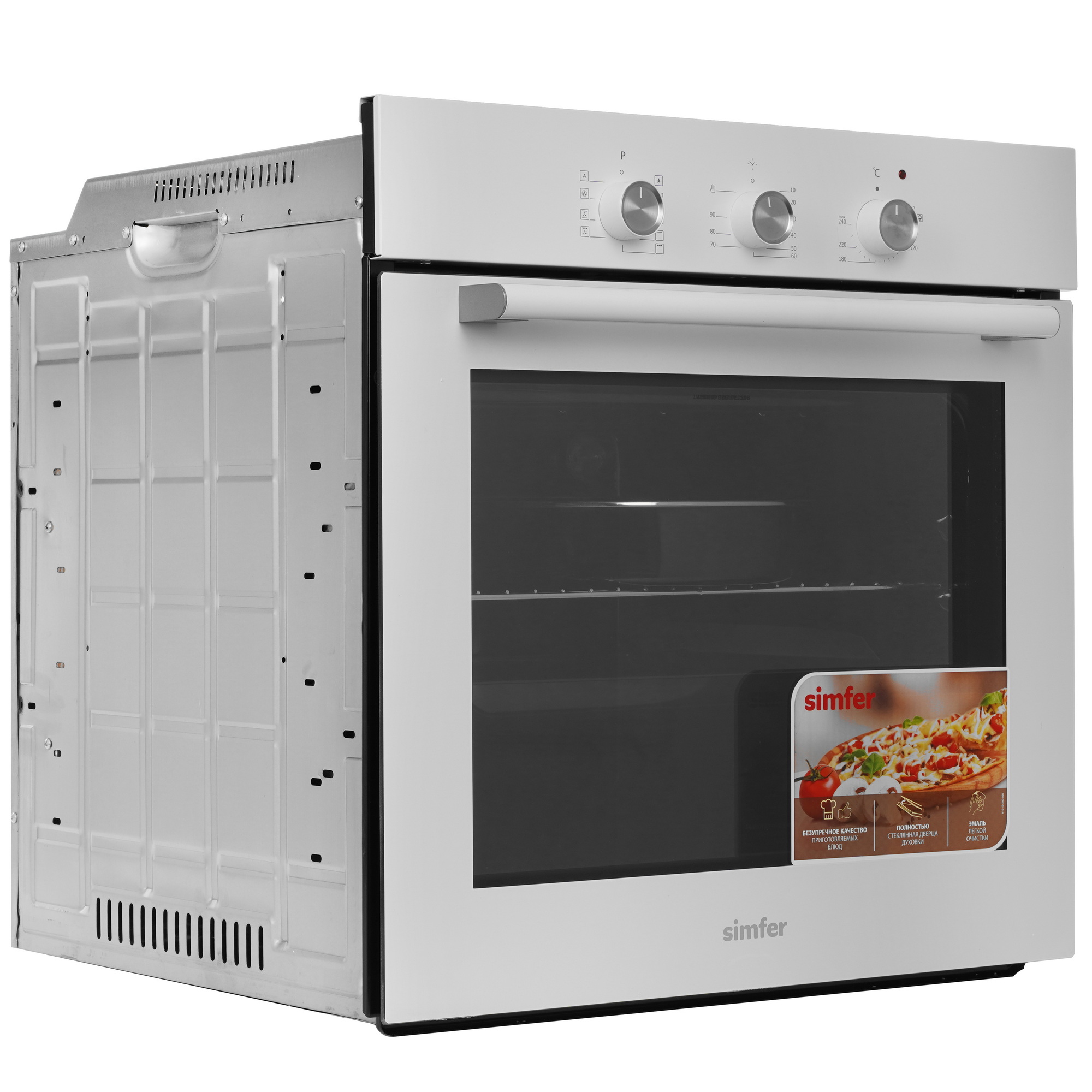 9280272 Духовой шкаф электрический Simfer B6EW19071 + Варочная поверхность газовая Simfer H60K40C000 STDN-0011532 - Вид №2