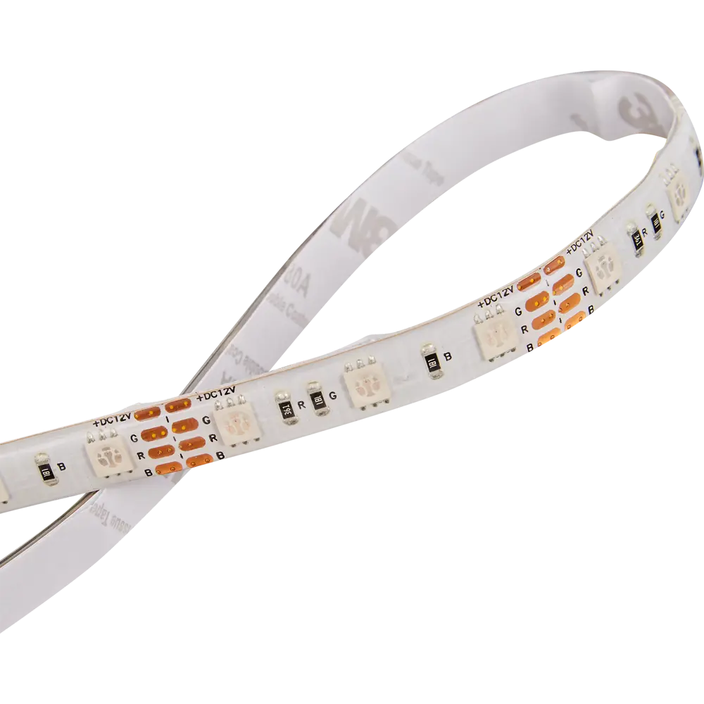 Светодиодная лента для контурной подсветки Rubetek RL-3112 5050 60 диодов/1.4 Вт/м 220-240 В 10 мм 5 м RGB свет 89184602 STLM-2111507  - Вид №6