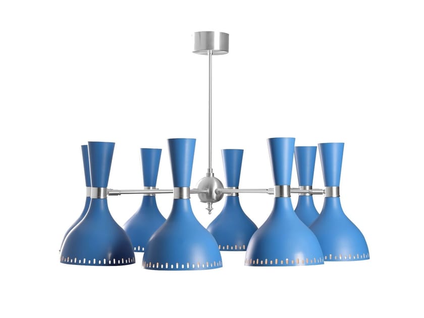 Металлический светодиодный подвесной светильник Lampex Italiana Bell ARCH-00132894