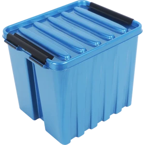 Контейнер Rox Box 21x17x18 см 4.5 л пластик с крышкой цвет синий