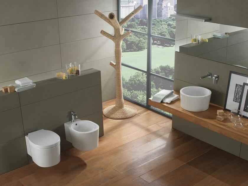 8807 - 8808 Накладная раковина на столешницу  овальная Scarabeo Ceramiche Bucket - Вид №1