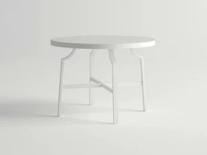 10Deka Круглый садовый стол из алюминия Agosto