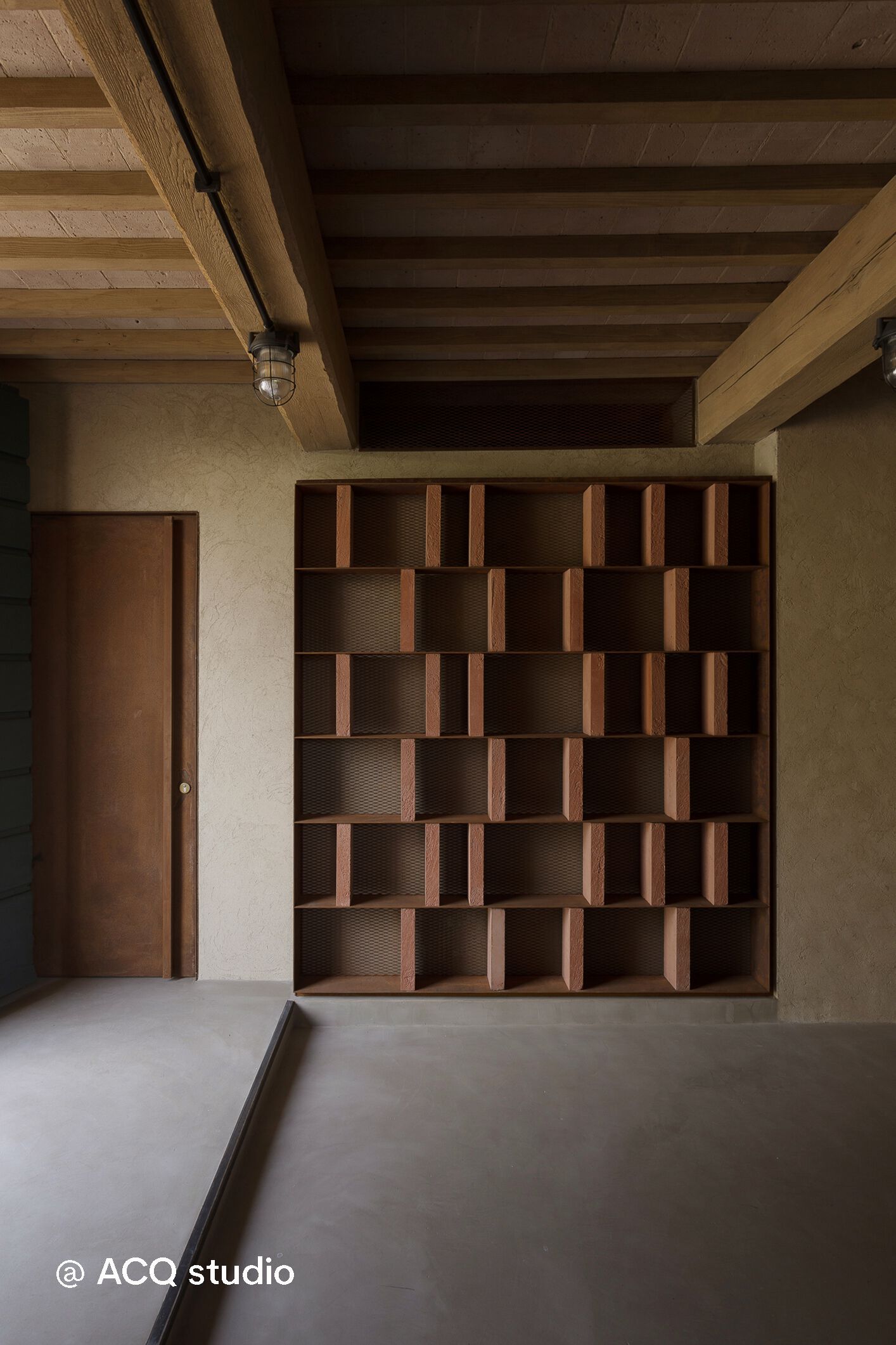 Анодированный алюминиевый потолочный светильник Genuit Graphite ARCH-00012266 - Вид №5