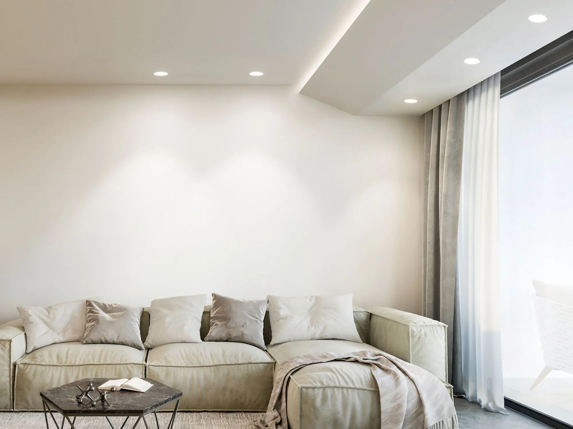 Заливка формы алюминиевый утопленный светодиодный прожектор Ideal Lux ARCH-00073108 - Вид №2