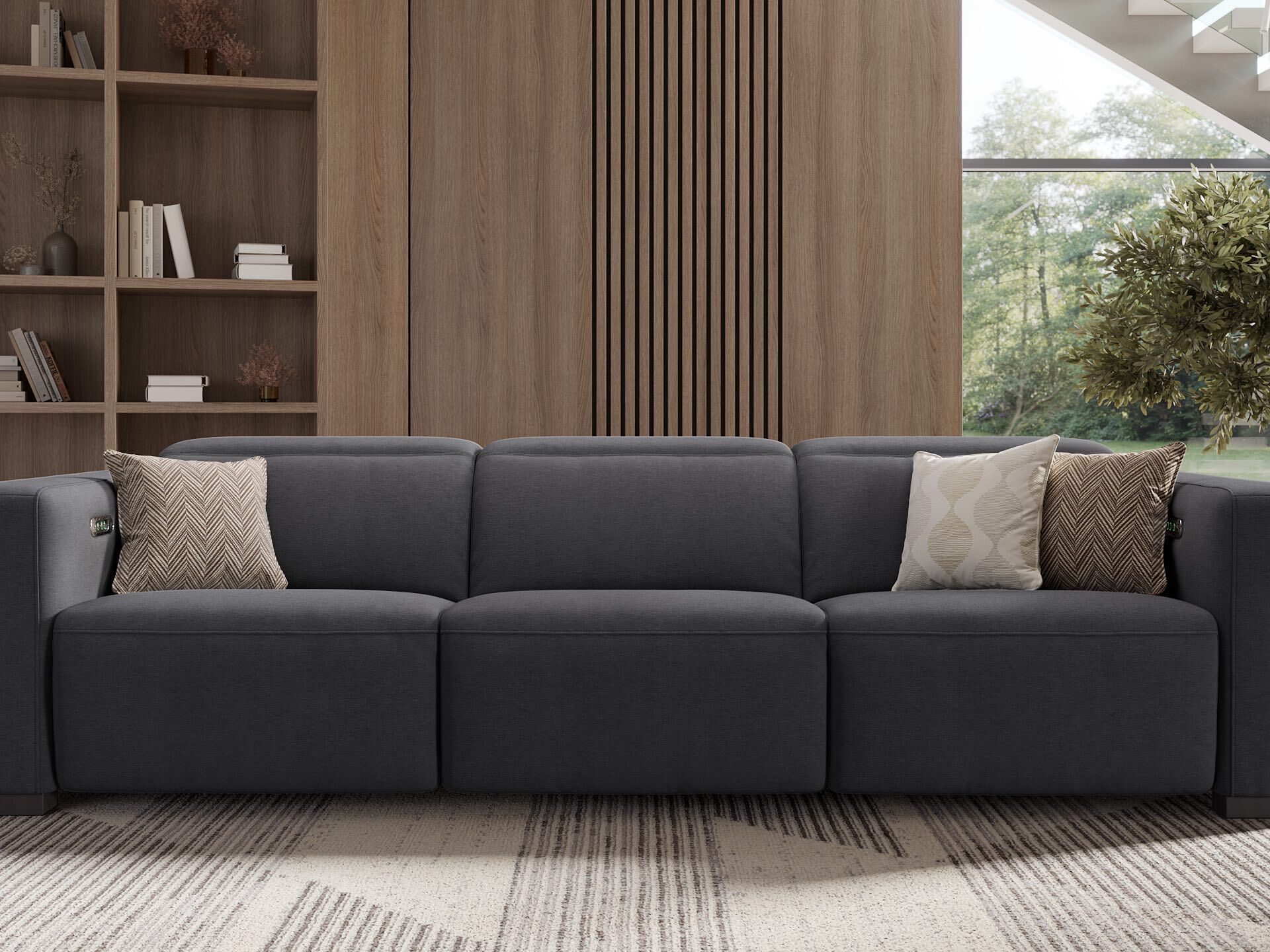 3-местный тканевый диван Sofanella Анкона ARCH-00010107 - Вид №4