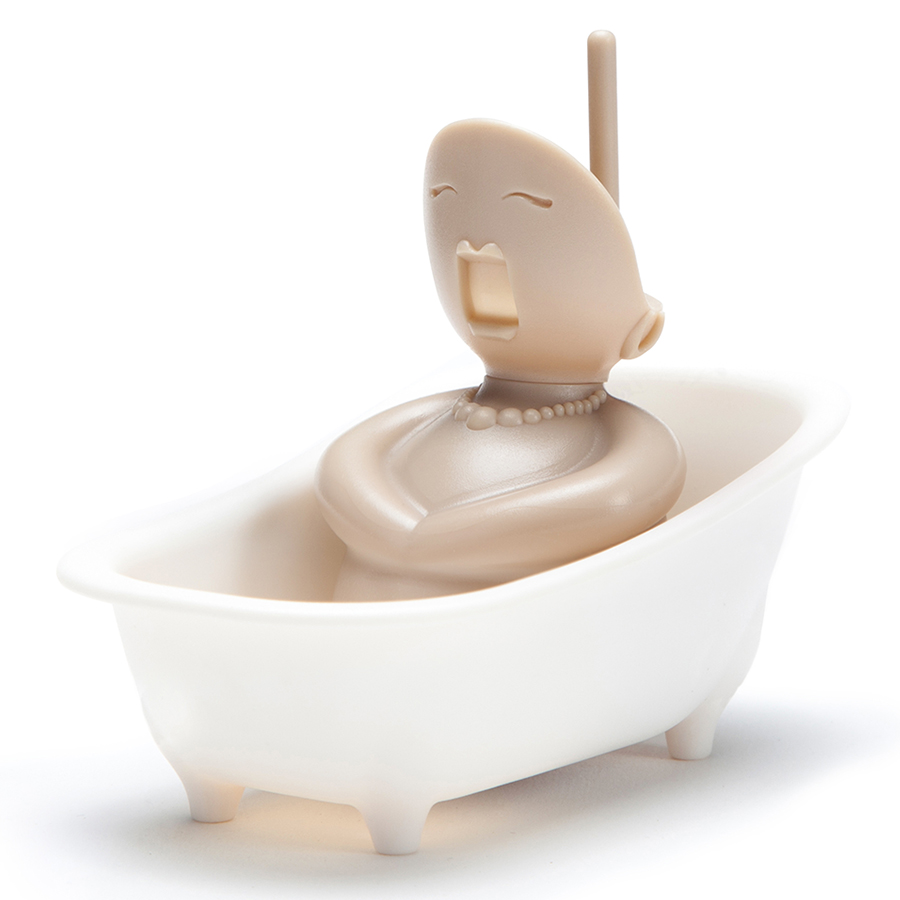 Держатель для кухонного скребка бежевый Soap Opera PELEG DESIGN ДИЗАЙНЕРСКИЕ 00-3871463 Бежевый;белый;коричневый  - Вид №6