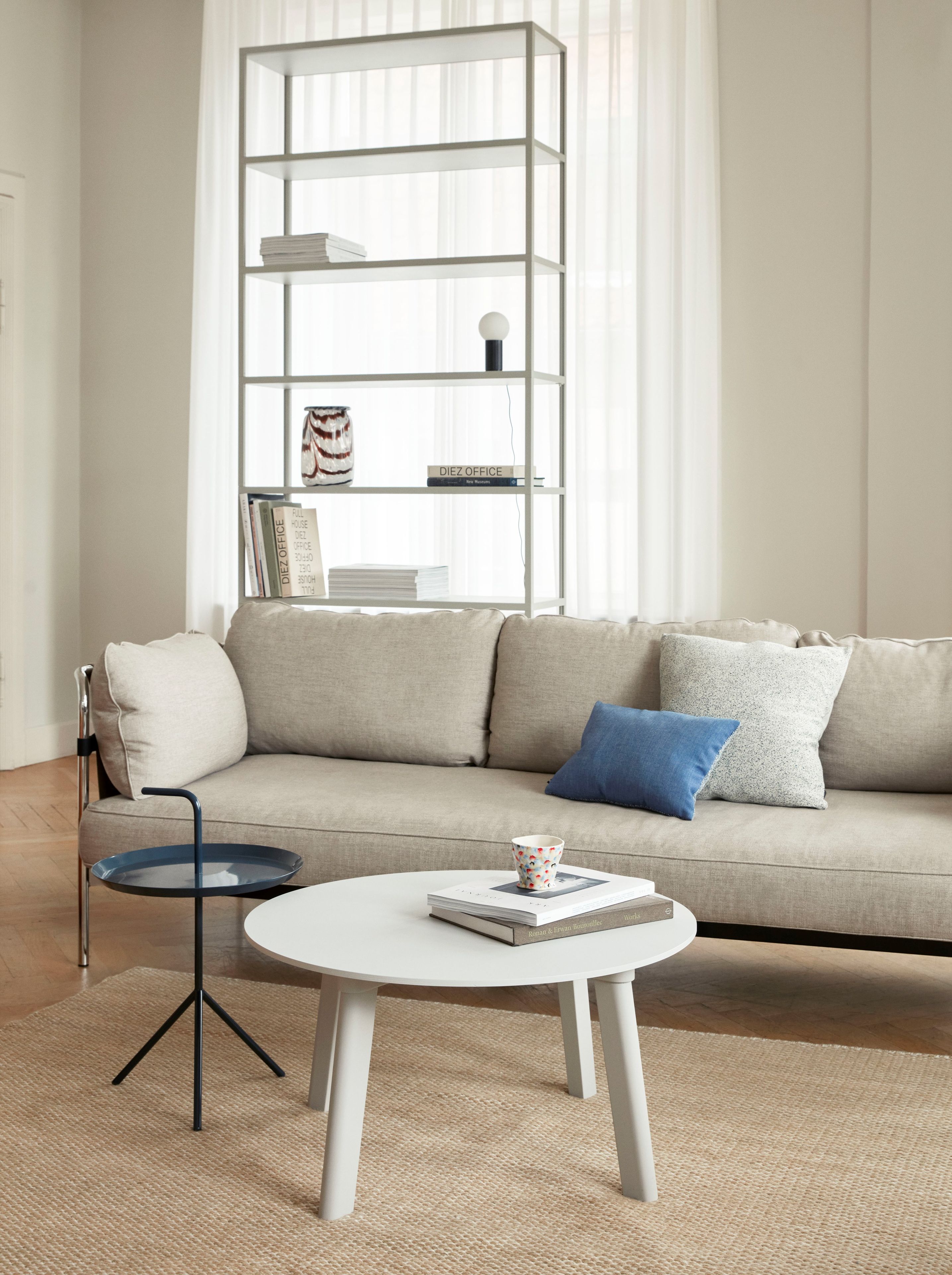 Стальной круглый журнальный столик In Stock Hay ARCH-00062739 - Вид №1