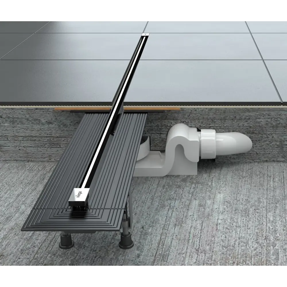 Трап для душа Viega Advantix Vario 704353 300-1200 мм, гидрозатвор, матовый хром 704353 STLM-2051014 - Вид №2