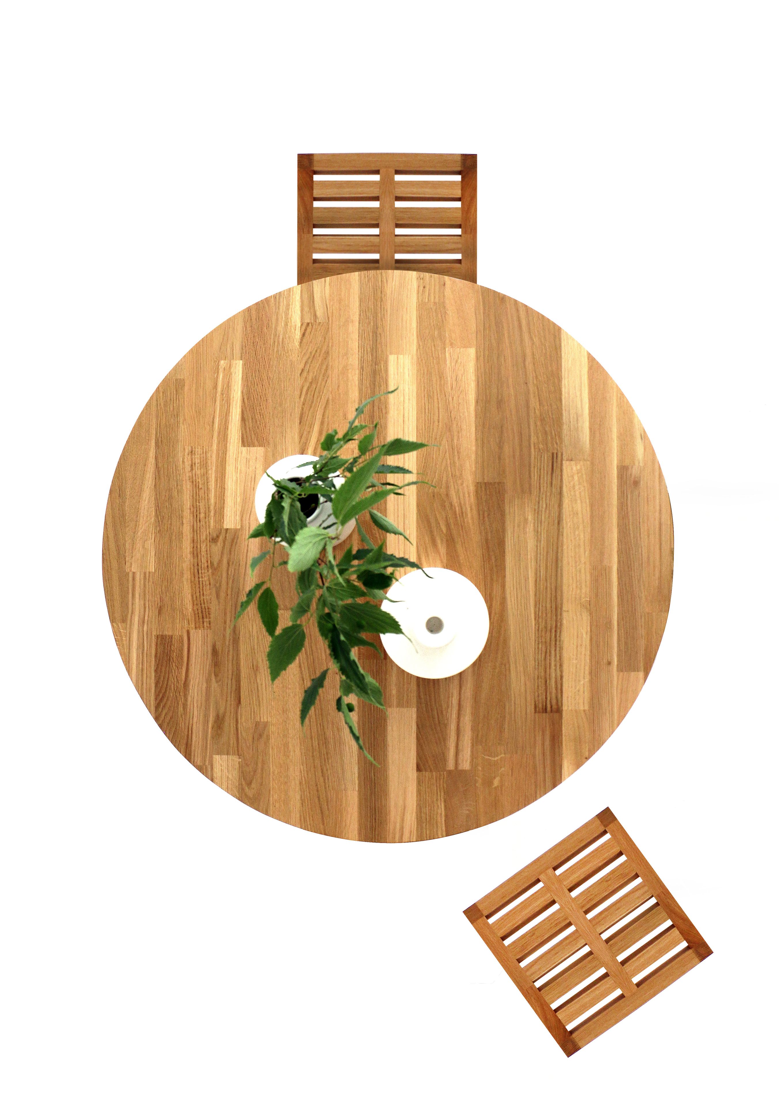 Дубовый табурет Branca Lisboa Tween ARCH-00040847 - Вид №3