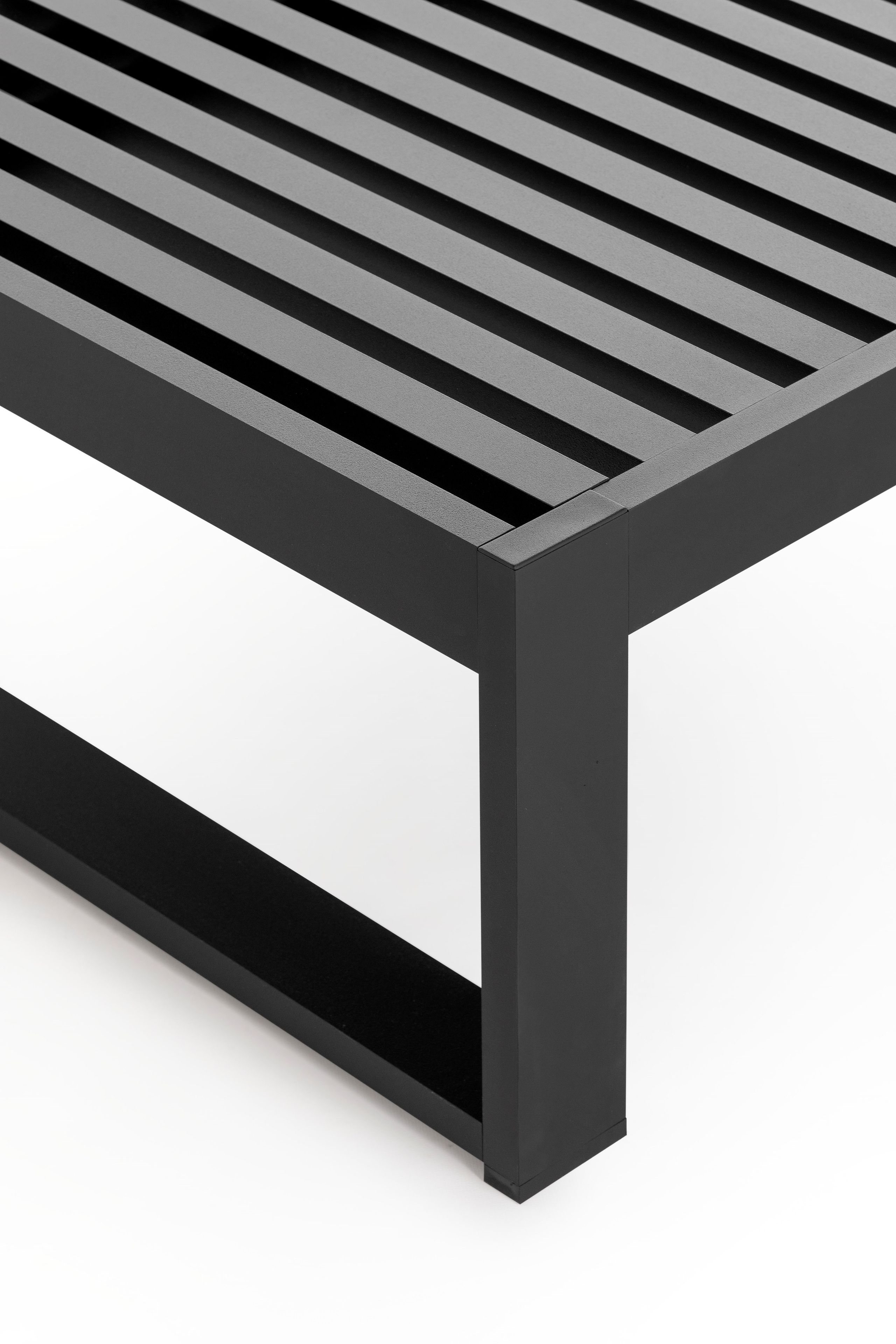 Прямоугольный алюминиевый журнальный столик GANDIABLASCO ДНК ARCH-00148261 - Вид №6