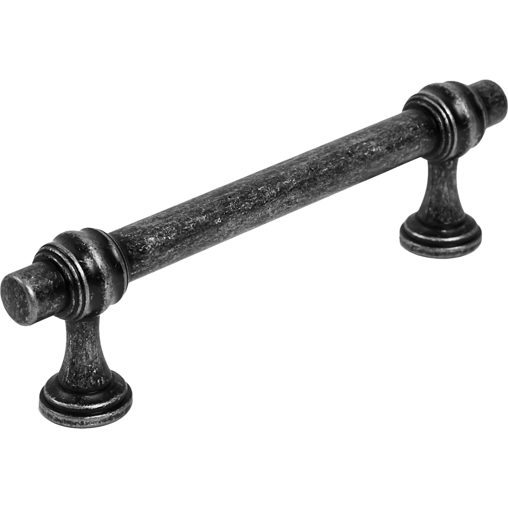 Мебельная ручка-рейлинг античное серебро 96 мм EDSON STLM-2179141