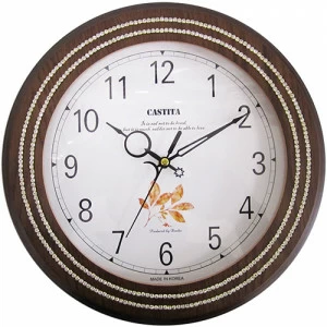 Часы настенные темно-коричневые Castita 115 B CASTITA ДИЗАЙНЕРСКИЕ 00-3967012 Коричневый
