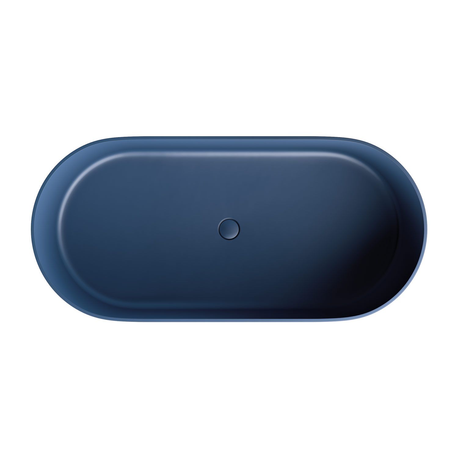 Ванна в центре комнаты из композитного материала OMNIRES OVO M+ OVOWW ARCH-00005250