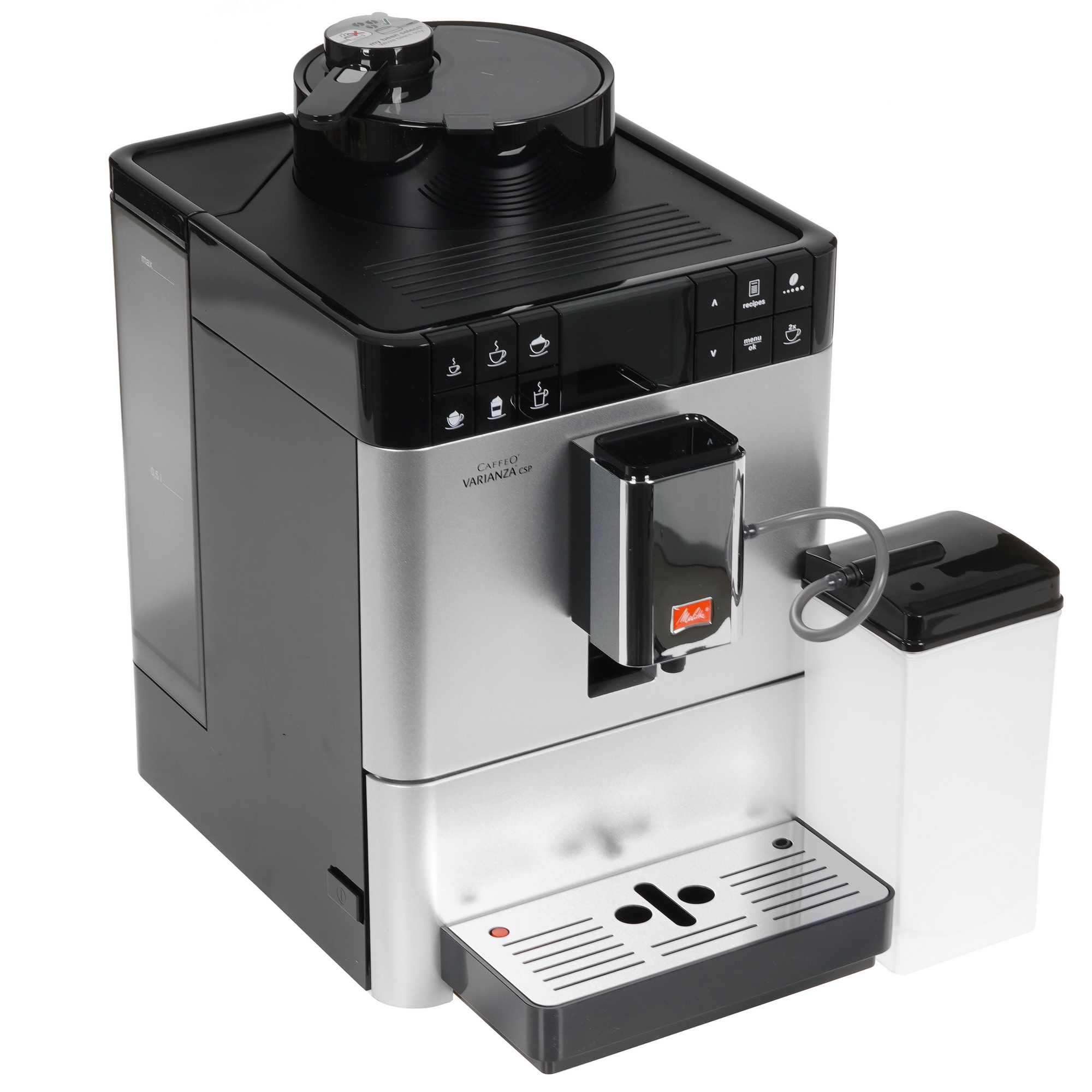 7933566 Кофемашина автоматическая Melitta Caffeo Varianza CSP F 570-101 серебристый STDN-0036924 - Вид №9