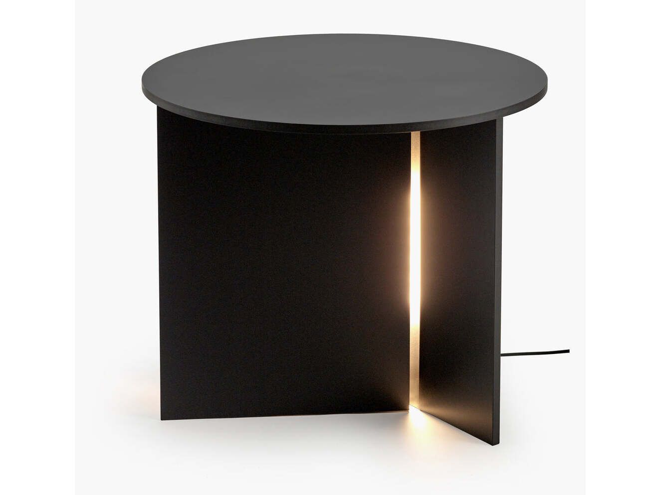 Деревянный круглый низкий журнальный столик Serax Furniture by Ann Demeulemeester ARCH-00022979 - Вид №7