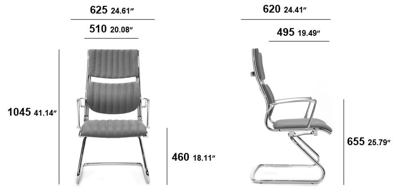 Ткань сани операционный офис стул с подлокотниками SITIA Гавана ARCH-00043457 - Вид №2