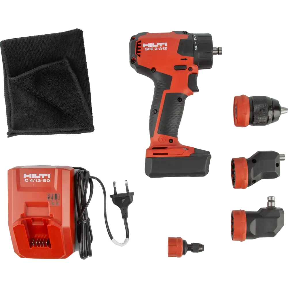 Дрель-шуруповерт аккумуляторная бесщеточная Hilti SFE 2 A-12, 12 В Li-ion 1x2.6 Ач STLM-2041500 - Вид №7