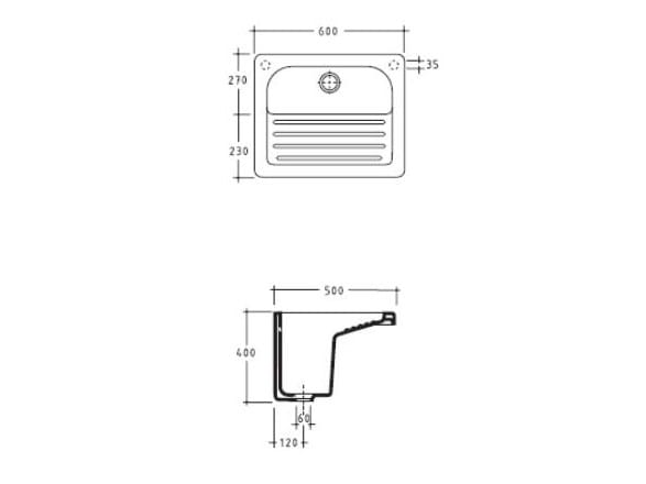 Мойка Galassia VENERE ARCH-00001649 - Вид №1