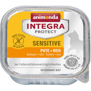 ПР0047959 Корм для кошек Integra Sensitive c индейкой и рисом при пищевой аллергии, конс. 100г Animonda