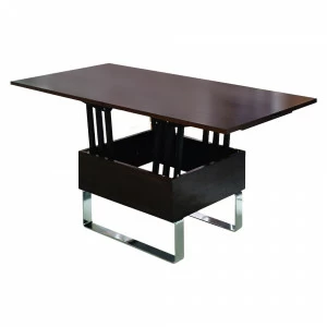 Обеденный стол-трансформер венге 75-150 см Hush ESF FASHION 044007 Венге;коричневый