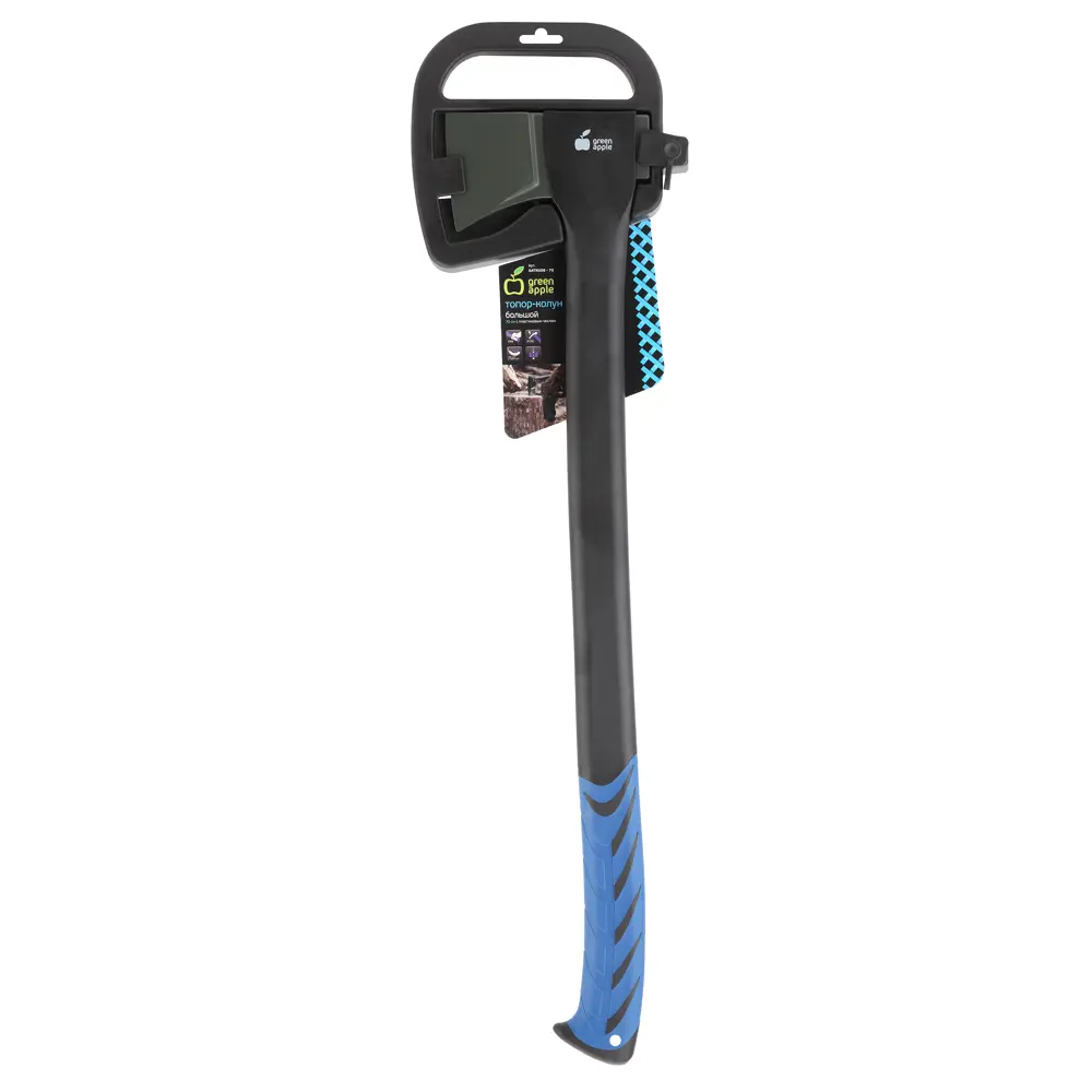 Топор-колун Green Apple GATK008-70 с пластиковым чехлом, 70 см 82808002 STLM-2085224 Santreyd  - Вид №1