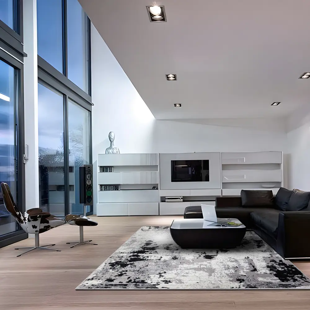 Ковер PALERMO Палермо 250x350 см - уют в темно-сером исполнении 89378830 STLM-1473607 - Вид №6