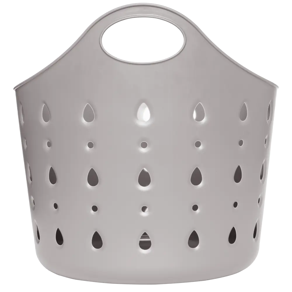 Корзина для белья Berossi CubaLibra ИК 74565000 5 л цвет дымчато-серый STLM-2186678 - Вид №2