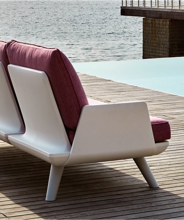 2-местный тканевый садовый диван MY YOUR Samurai ARCH-00124388 - Вид №2