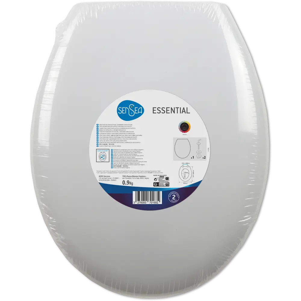 Сиденье для унитаза Sensea Essential цвет белый STLM-2156840 - Вид №2