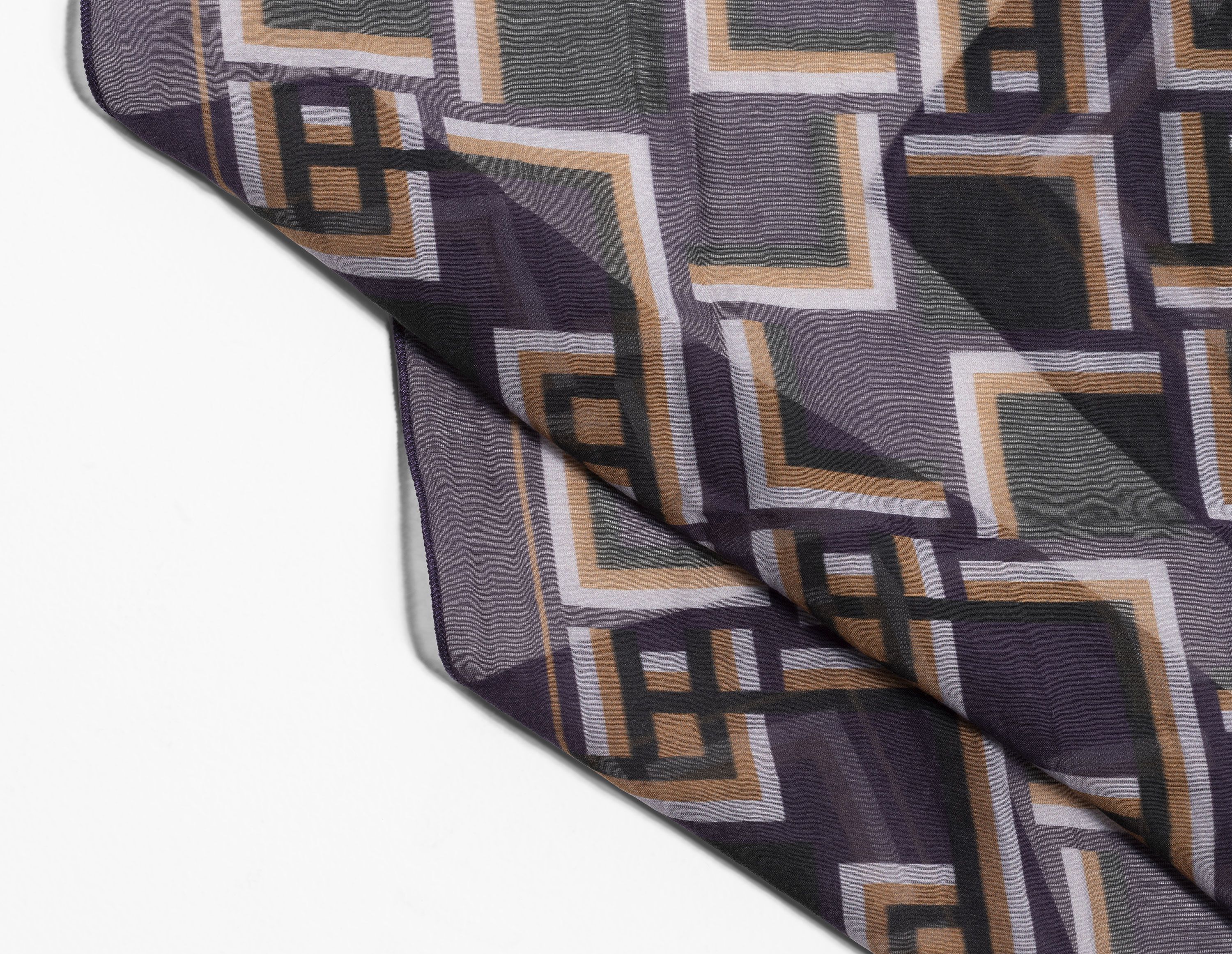 Шелковый и хлопковый шарф для собак из жоржета Poltrona Frau PET COLLECTION ARCH-00066110 - Вид №4