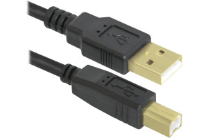 16125459 USB кабель USB04-06PRO USB2.0 AM-BM, 1.8м 87430 Defender
