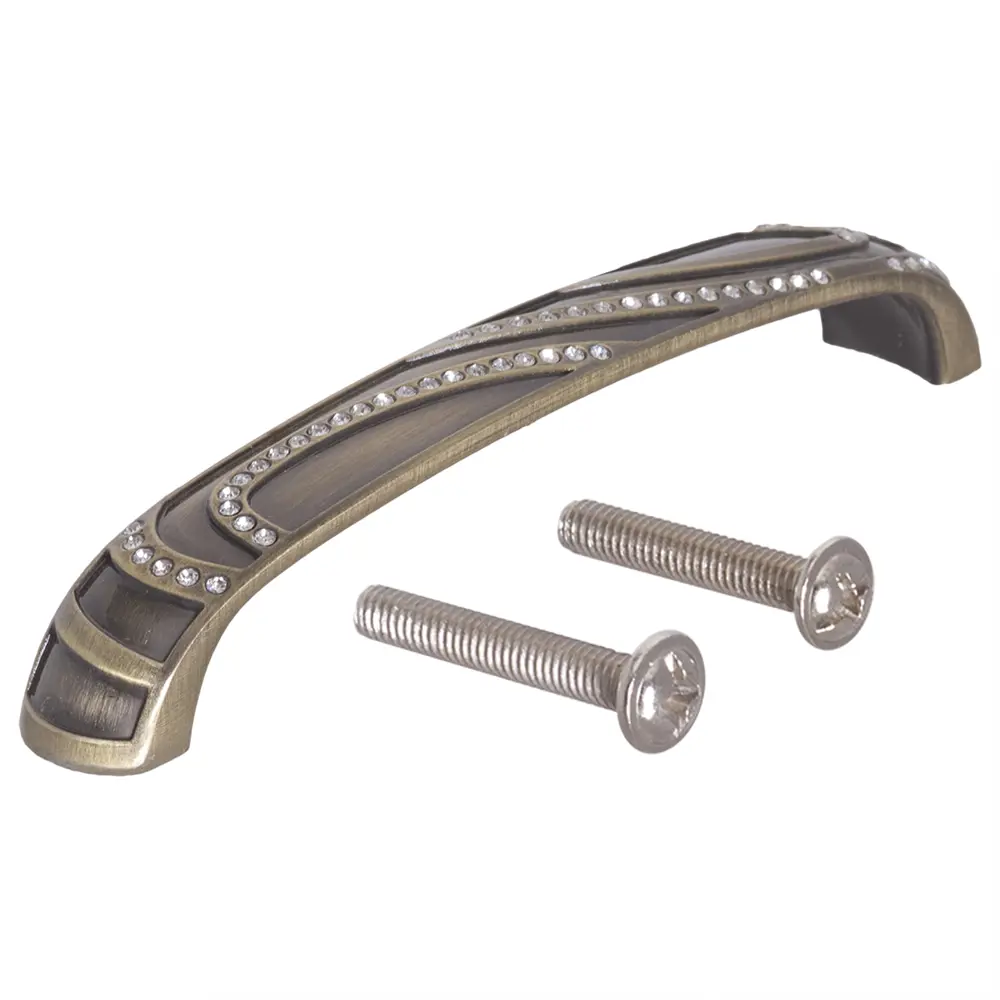 Мебельная ручка-скоба Kerron CRL19 128 мм бронза STLM-2008820