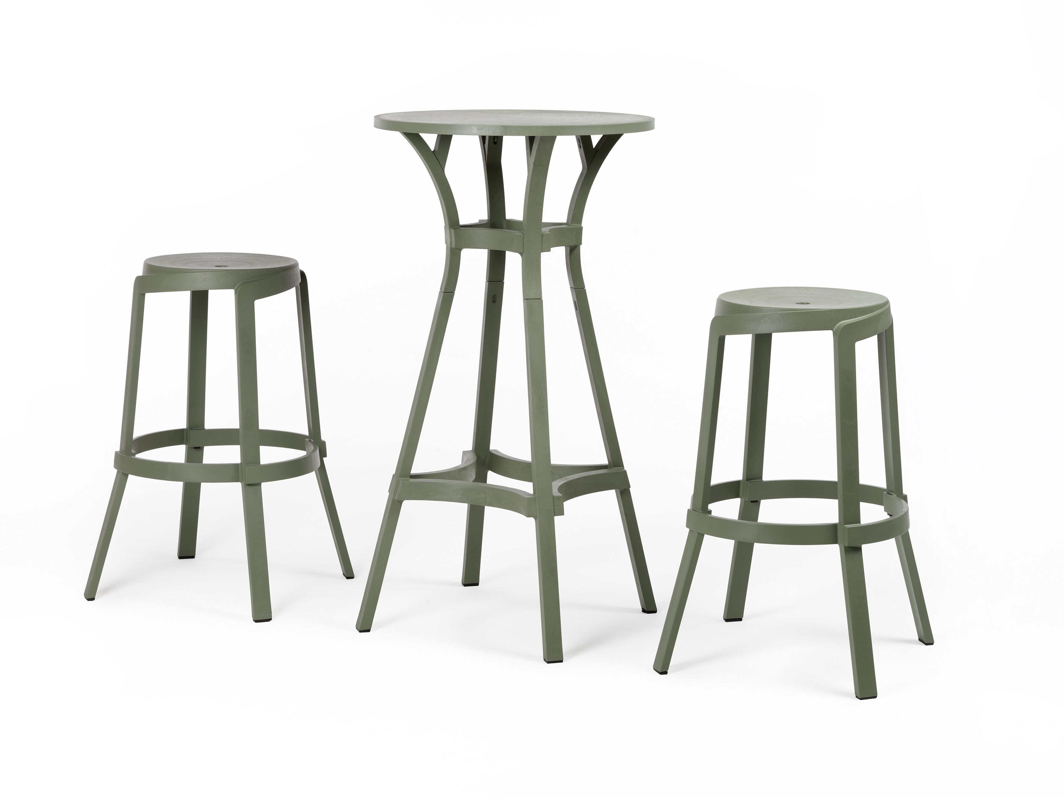 Высокий садовый стол из полипропилена Nardi Stack &amp ARCH-00031177 - Вид №9