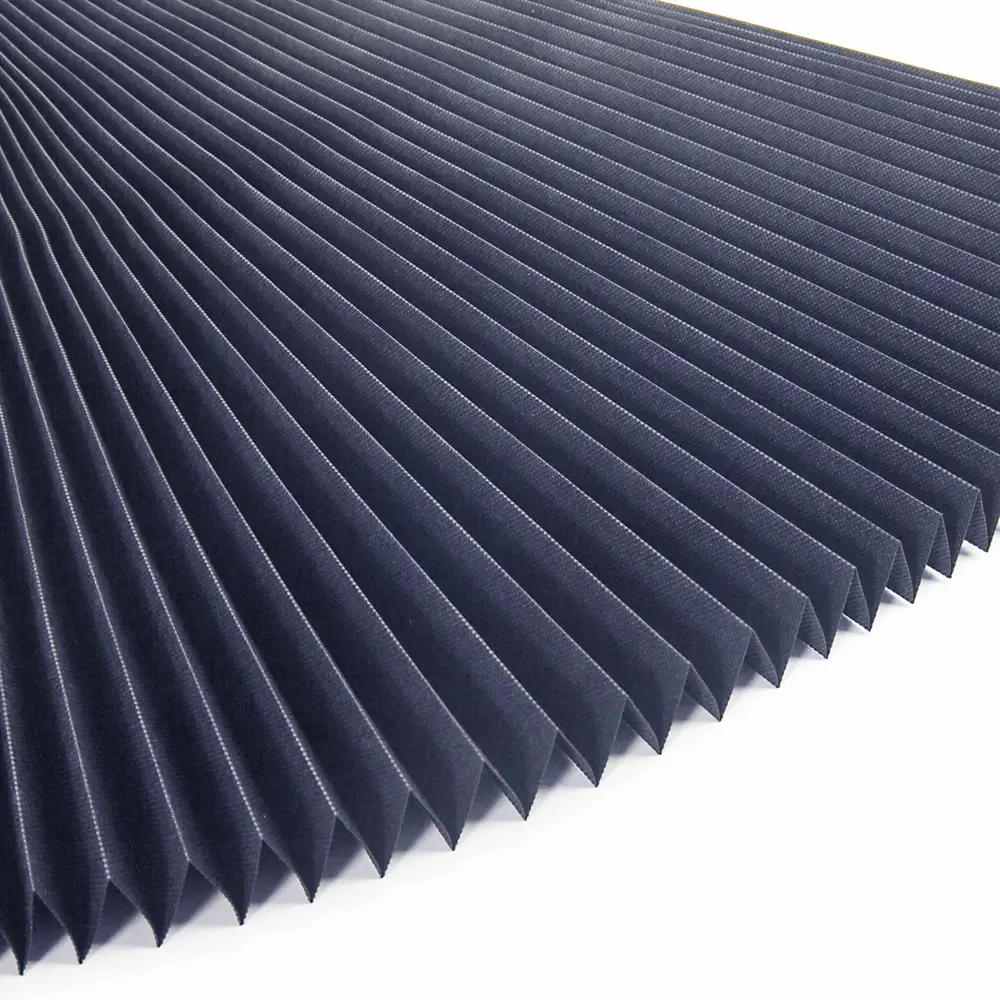 Штора плиссе MU-SB02 90x190 см полиэстер темно-синяя МАГИЯ УЮТА STLM-2097778 - Вид №3