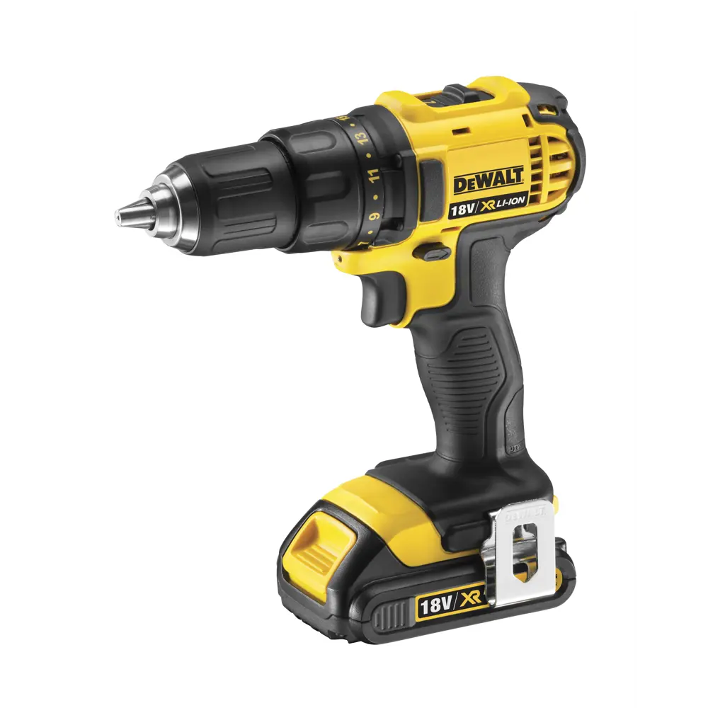 Дрель-шуруповерт аккумуляторная DeWalt DCD780C2, 18 В Li-ion 2х1.5 Ач STLM-2024376