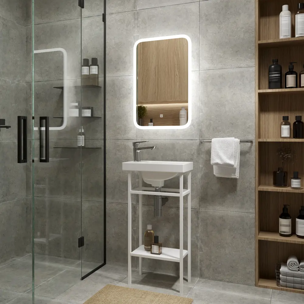 Зеркало Santreyd Light Led с сенсорной подсветкой для ванной 50x60 см 86222819 STLM-0067056 - Вид №11