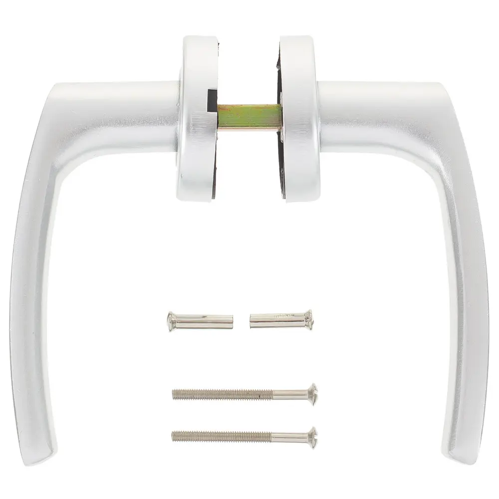 Ручки дверные на розетке E 019-S, цвет хром EDSON STLM-2086586 - Вид №2