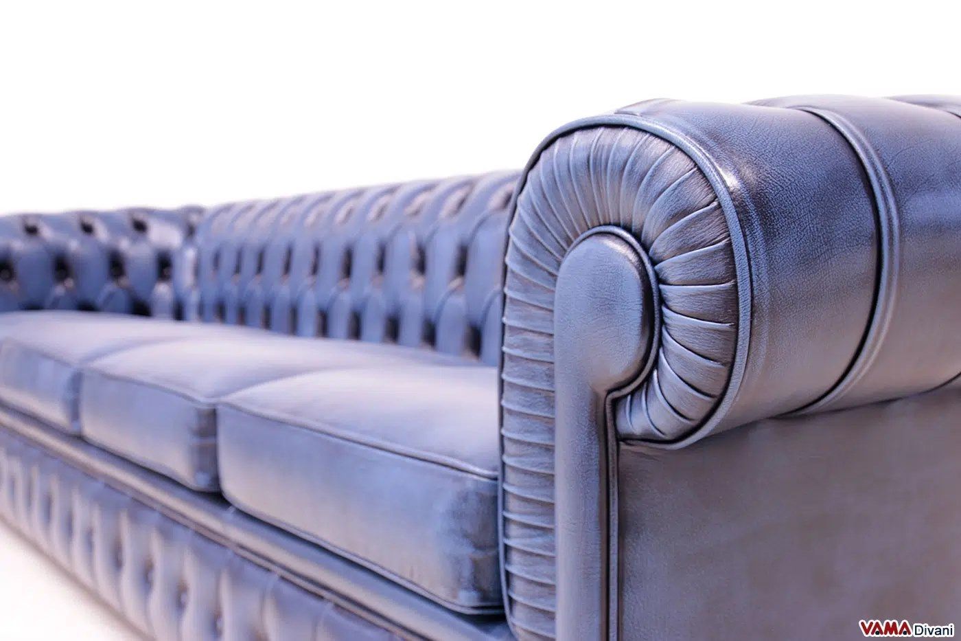 Кожаный диван в стиле Честерфилд VAMA CHESTERFIELD ARCH-00121567 - Вид №2