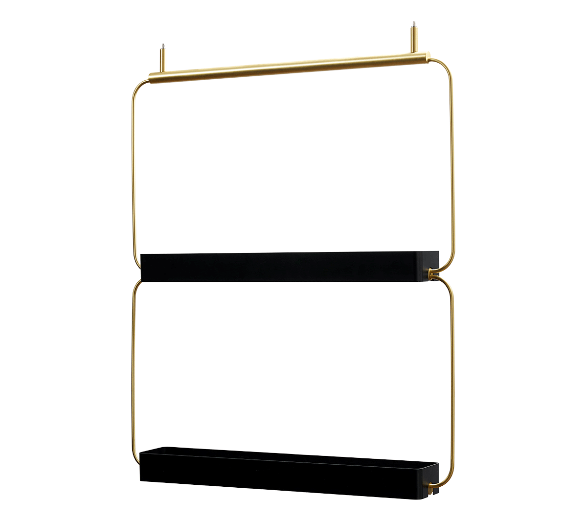 Ex.T Nudo Подвесная или настенная модульная система nudo-ottone_5